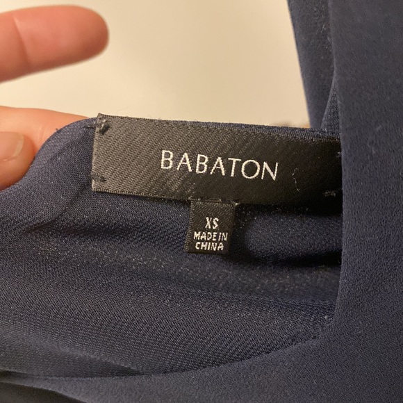 Aritzia 🐝 3 for $35 Navy Size XS Casimir Dress by Babaton - Picture 3 of 9
